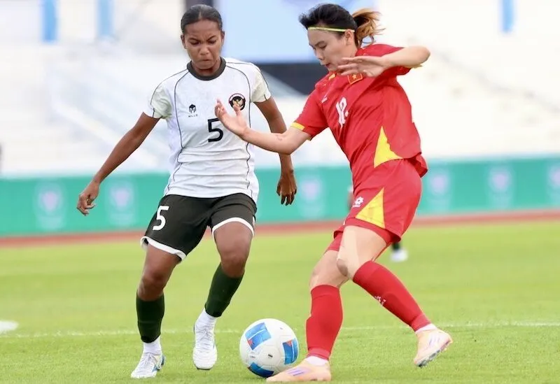 Tuyển nữ bóng đá Việt Nam đánh bại Indonesia với tỷ số 5 - 0